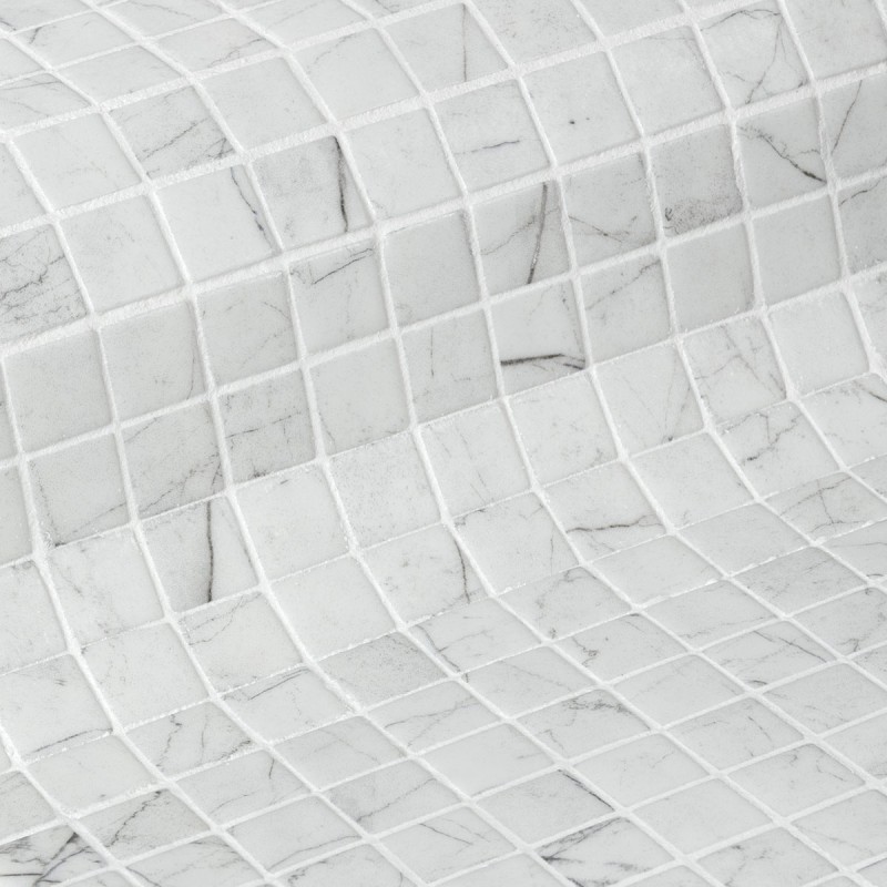 Mosaïque piscine Zen Collection – CARRARA